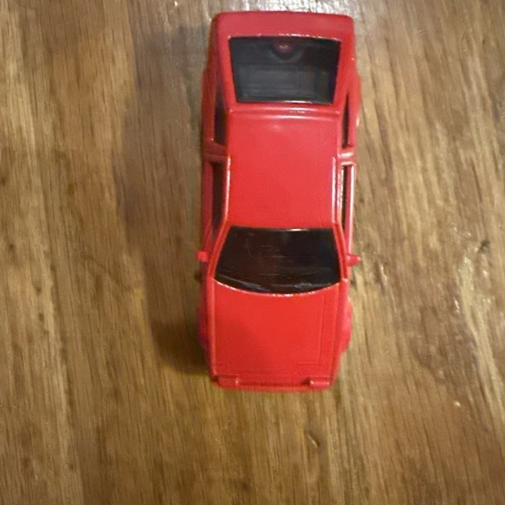 Speedy Red Toy Car with Gold Accents - Picture 3 of 4